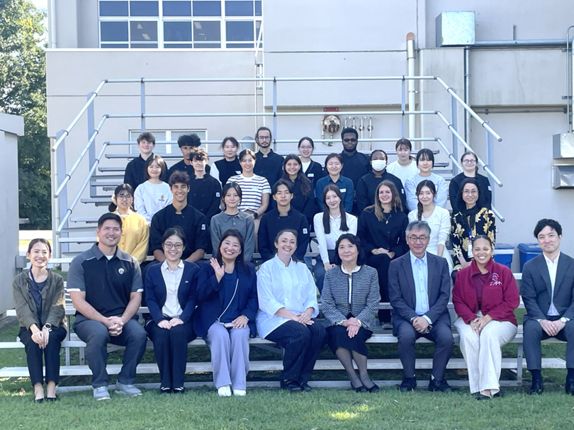 3/2 日米の学生・生徒が「食」を通じて交流　相模女子大学でザマ・ミドル・ハイスクールとの文化・教育交流事業（第2回）を実施