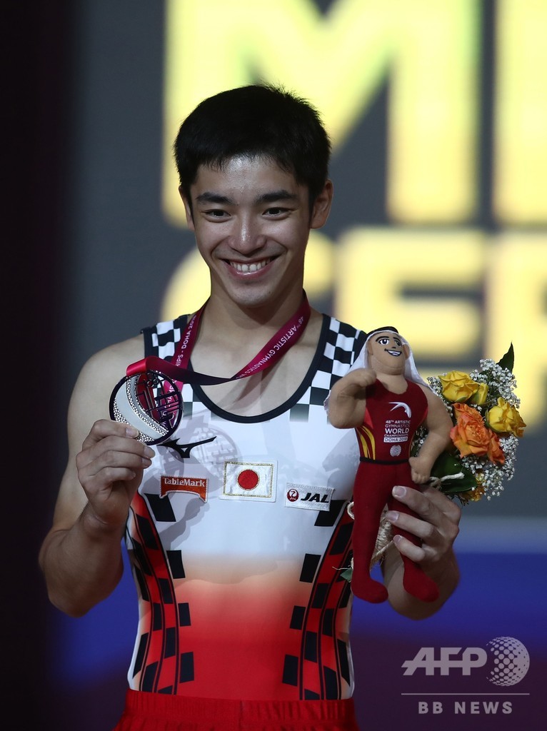 白井3連覇ならず、種目別ゆかで銀 世界体操