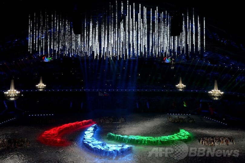 クリミア危機の中、プーチン露大統領がパラリンピックを開会