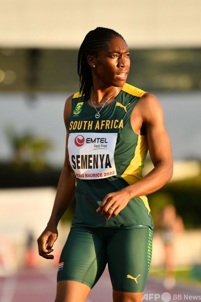 セメンヤが5000ｍで6位、世陸の派遣記録届かず アフリカ選手権