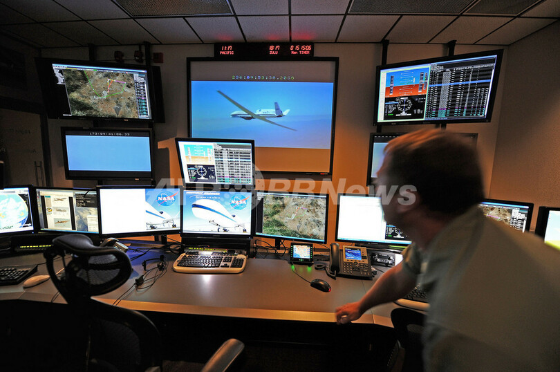 米東海岸に接近のハリケーンを上空から「偵察」、NASA無人機