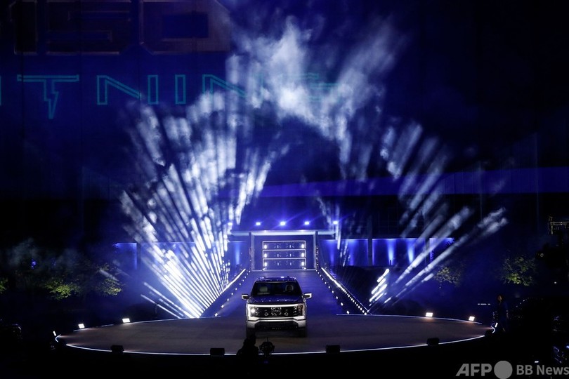 フォード、主力ピックアップトラックのEVモデルを発表