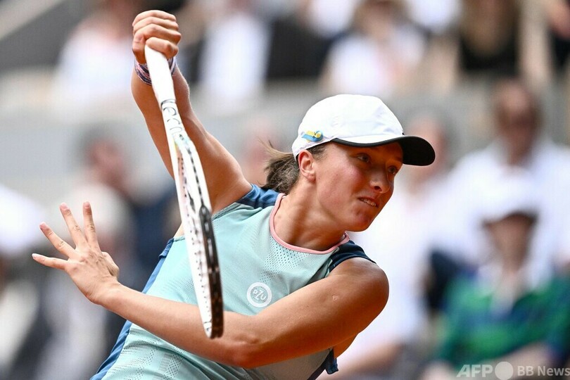 シフィオンテク、肩の違和感で独大会欠場 ウィンブルドンに備え