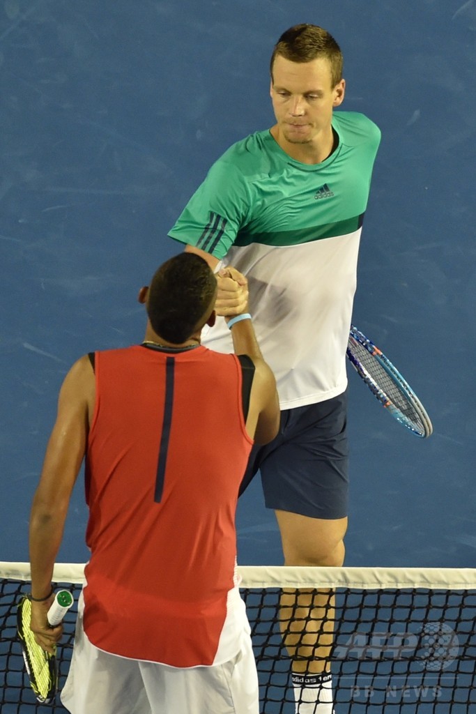 ベルディハが6年連続全豪16強、地元キリオスを退ける