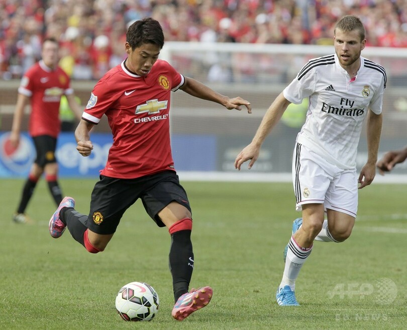 マンUがレアルに快勝、香川がアシスト記録