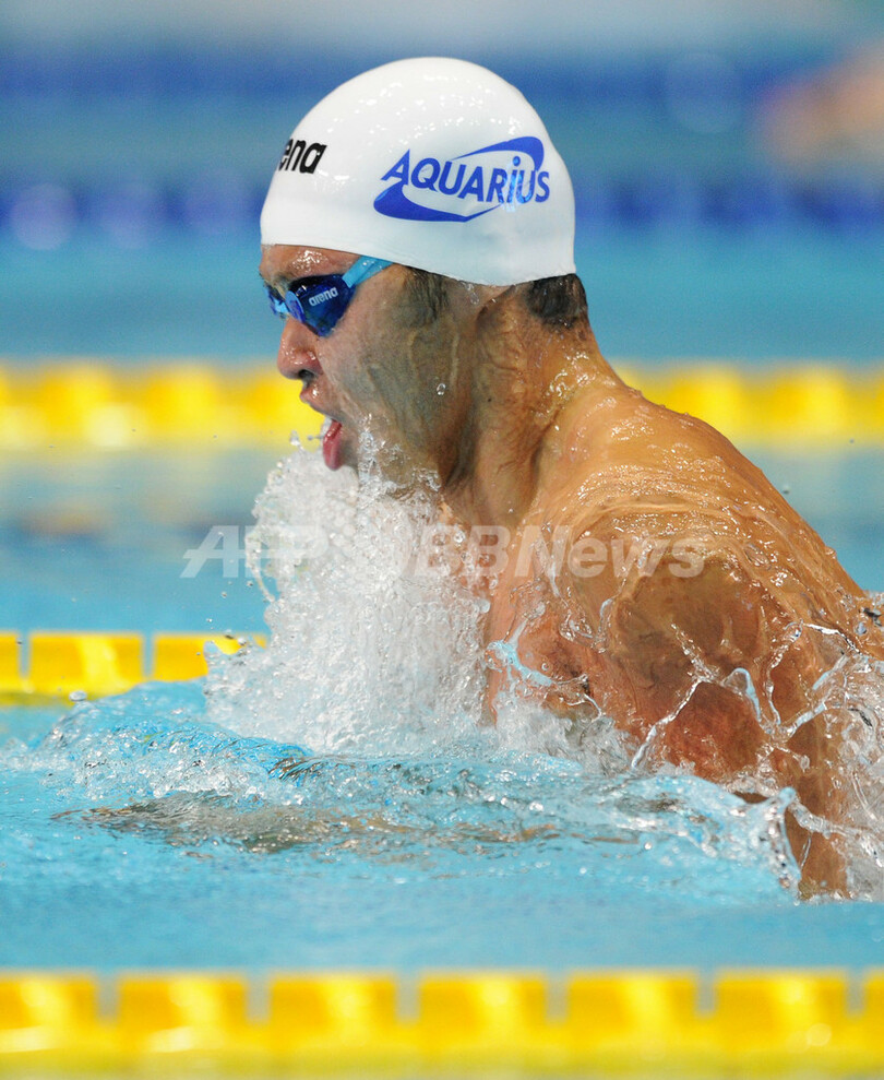 北島、男子100メートル平泳ぎでロンドン五輪出場を決める