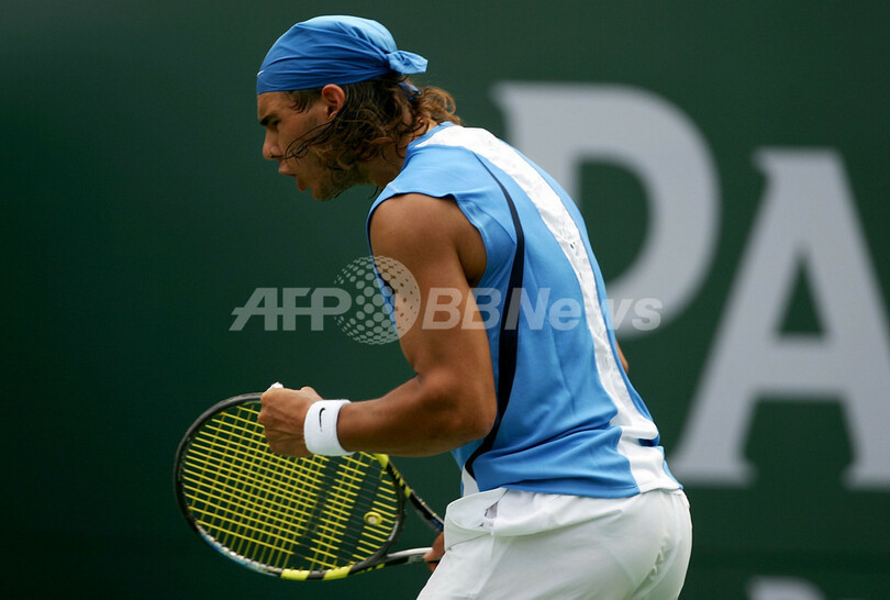 ＜テニス パシフィック・ライフ・オープン2007＞男子シングルス、ナダル ロディックをストレートで降し決勝進出 - 米国