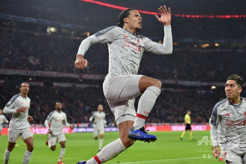 リバプール、バイエルン撃破で欧州CL8強 マネが2発