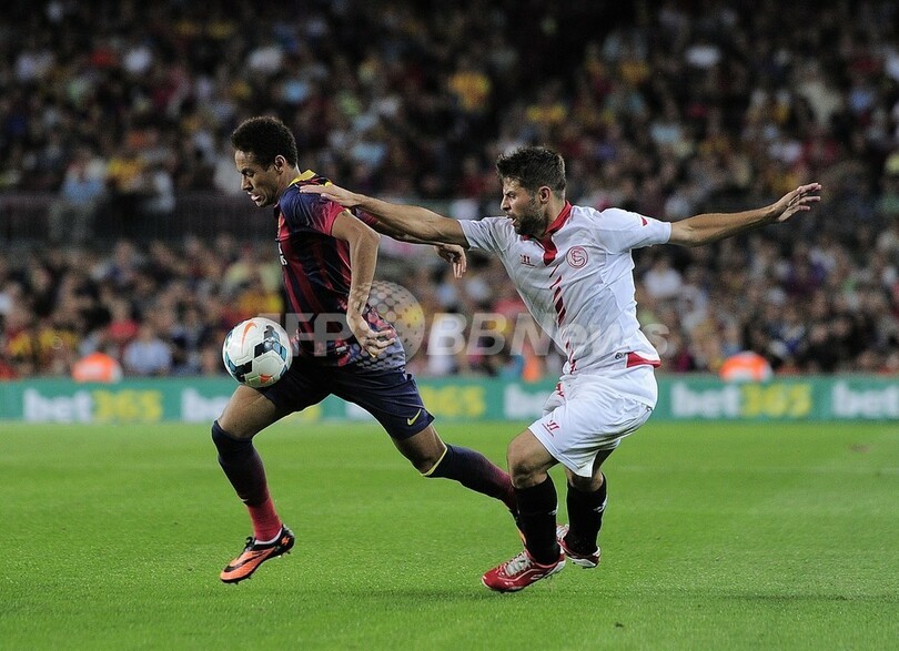 FCバルセロナ、サンチェスのゴールでセビージャに辛勝