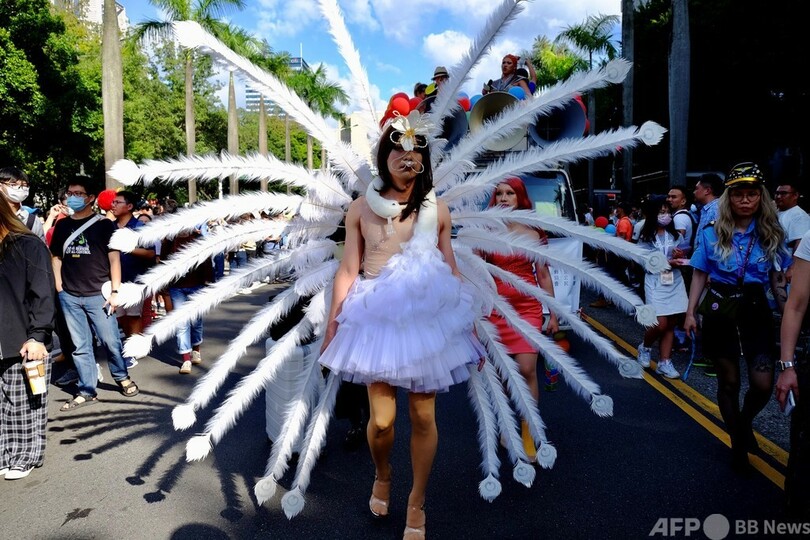 台湾LGBTパレード、感染対策成功で例年通り実施