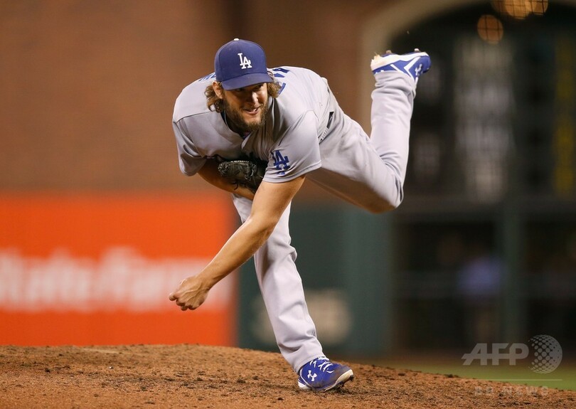 カーショウがジャイアンツ打線を完封！ドジャースが3年連続の地区優勝
