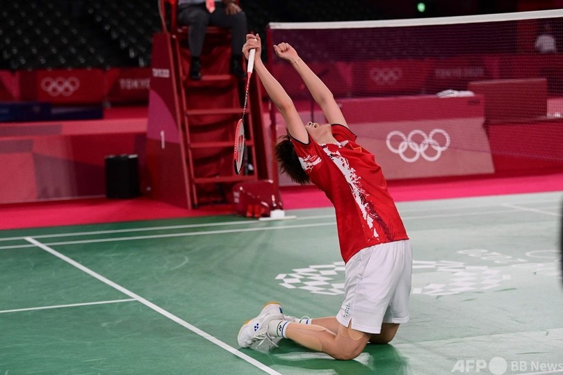 バド女子単、中国が復権の金 陳が世界1位の戴を撃破