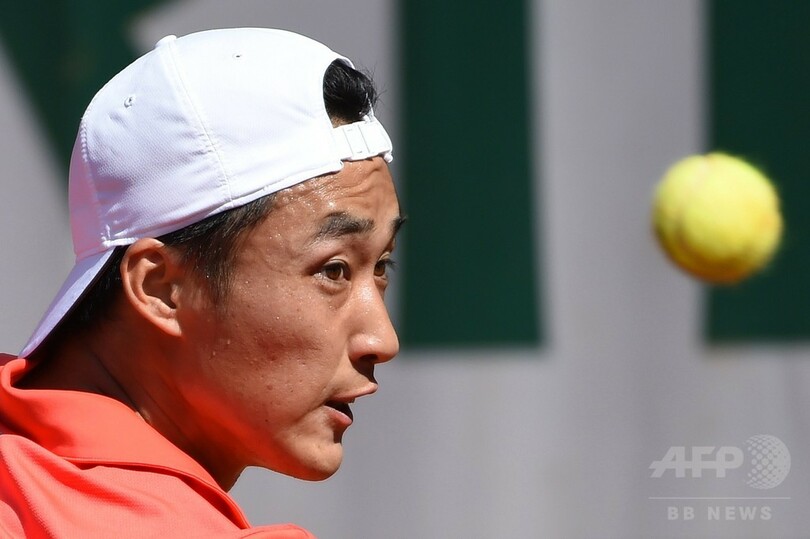 添田、コールシュライバーにストレートで敗れ初戦敗退 全仏オープン