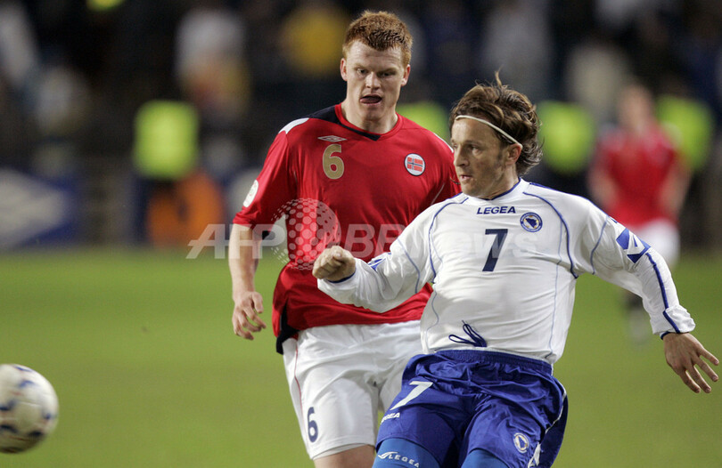 ＜サッカー 欧州選手権2008・予選＞ボスニア・ヘルツェゴビナ ノルウェーに勝利 - ノルウェー