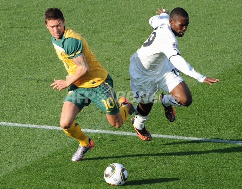 ガーナ対オーストラリアは引き分け、ガーナ首位に W杯