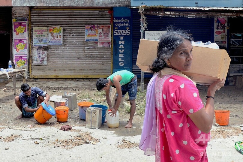大洪水で偽ニュース拡散 不安広がる インド