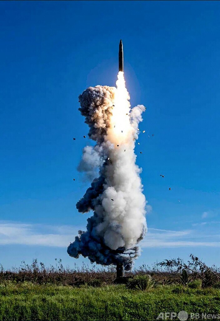 中国、ICBM発射実験の画像公開