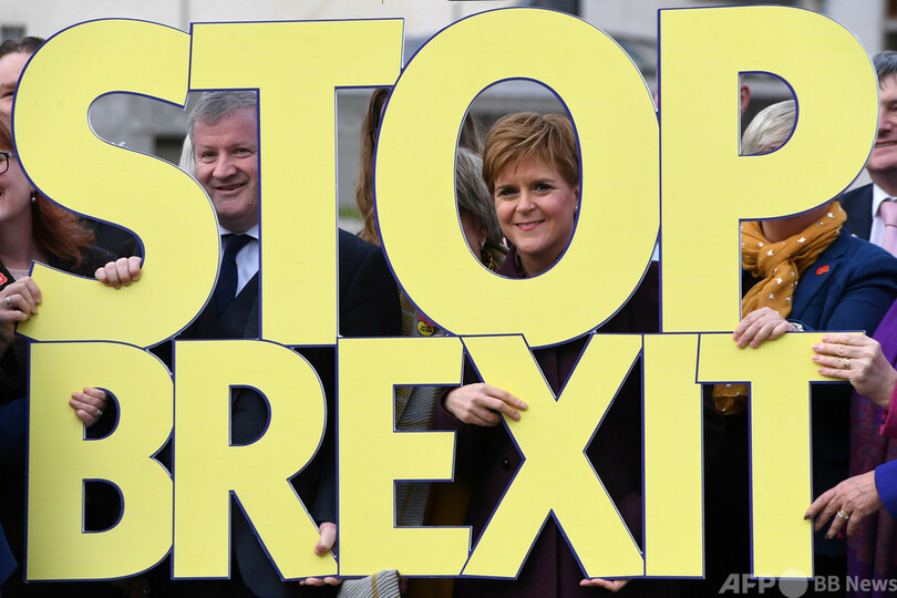 スコットランド首相、未来は「独立した欧州国家」 英EU貿易協定合意で