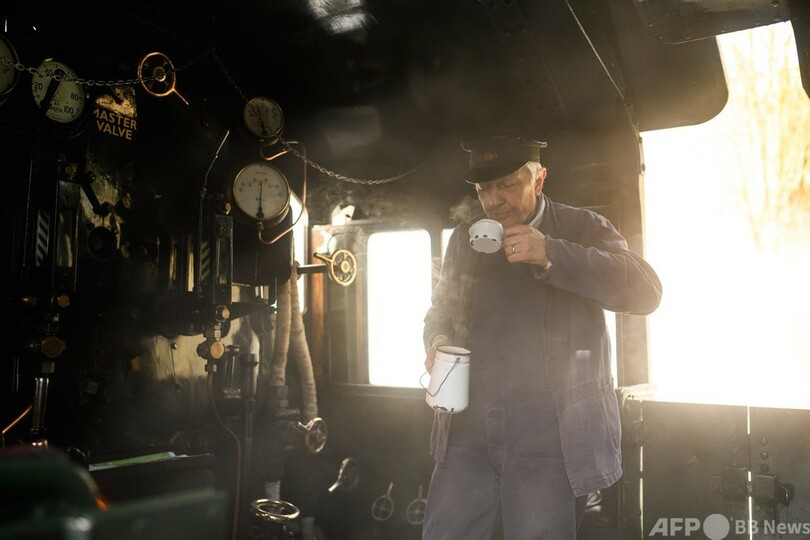 【今日の1枚】出発前にひと息、保存鉄道の機関室