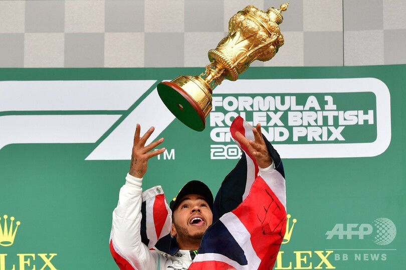 ハミルトンが最多6度目の英国GP制覇、キャリア80勝目