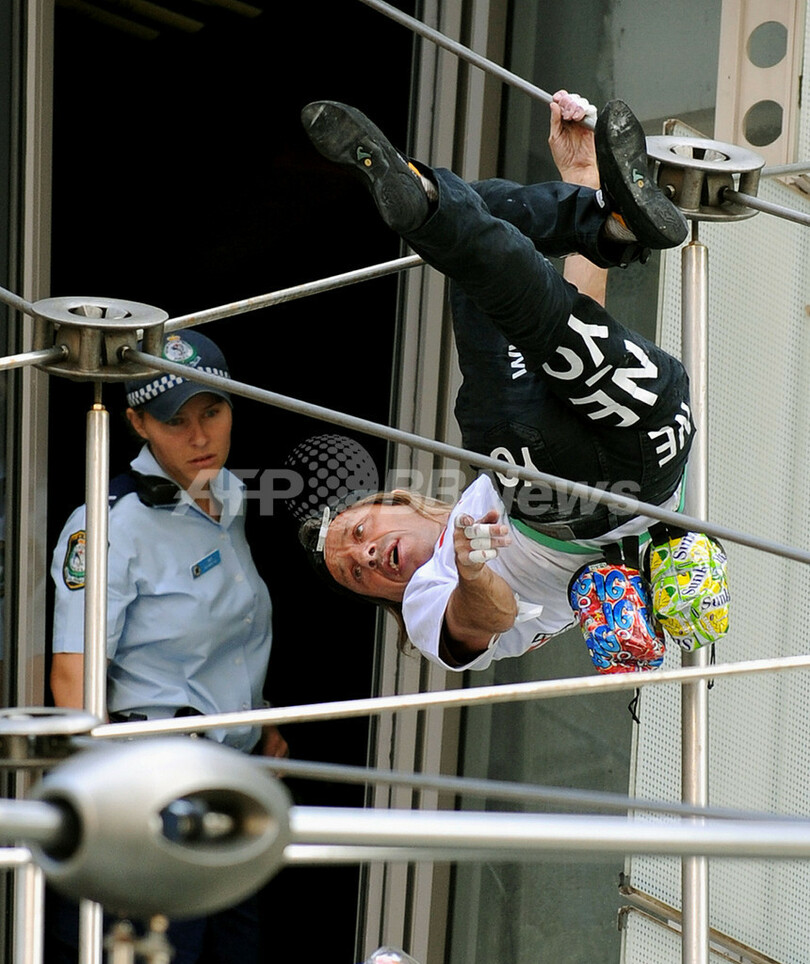 「フランスのスパイダーマン」、豪の高層ビルを制覇後に逮捕される