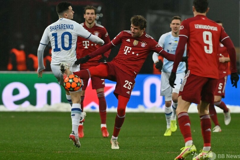 バイエルンが欧州CL5連勝 レワンドフスキ豪快バイシクル