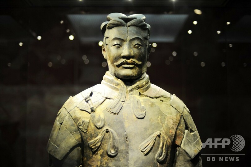 秦の始皇帝陵博物院、1号坑の兵馬俑18体の整理と組み立てを完了