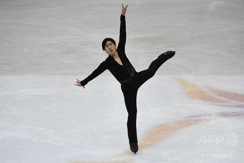 宇野が男子SP首位、田中も3位の好発進 四大陸選手権