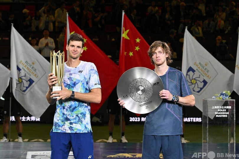 ホルカシュが上海マスターズ優勝 ルブレフとの熱戦制す
