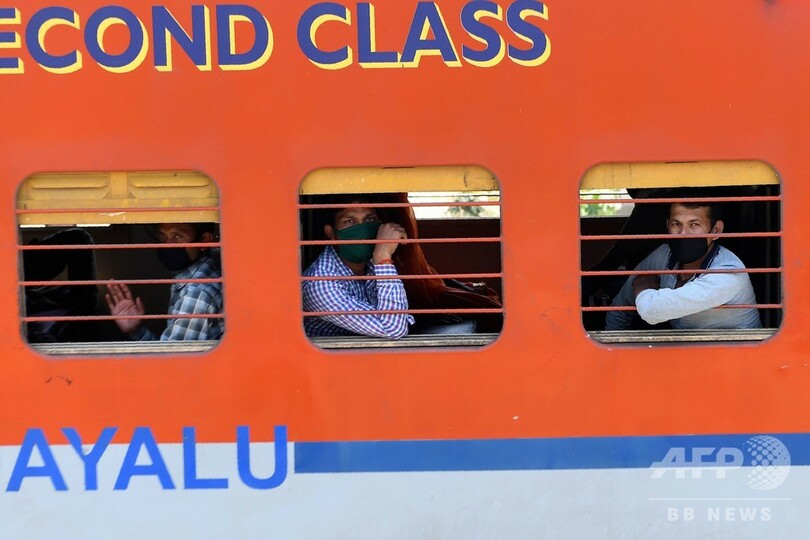 インド鉄道が一部再開 コロナ感染者増加も