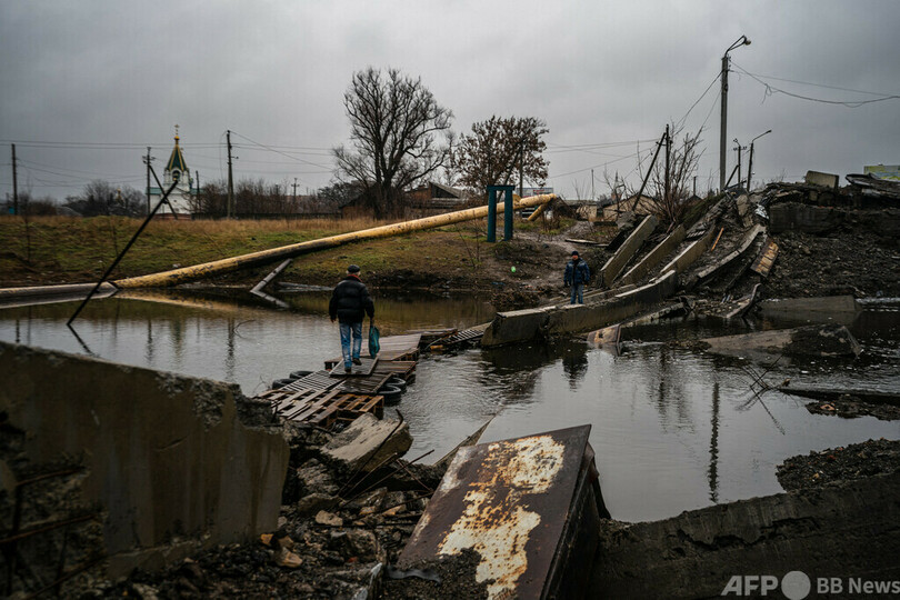 ウクライナ東部で「流血の激戦」 ロシア民間軍事会社