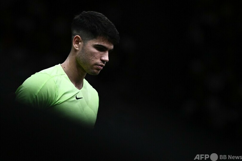 アルカラスが初戦敗退、予選勝者に完敗 パリ・マスターズ