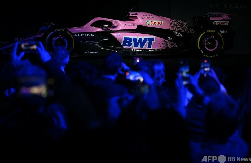 アルピーヌF1、新車「A523」発表