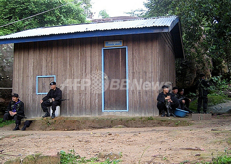 タイ軍がカンボジア領に侵入