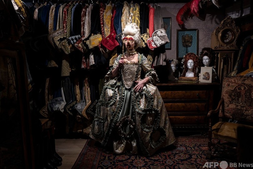 伊ベネチア伝統のカーニバル、観光客なし「超現実的」な静けさ