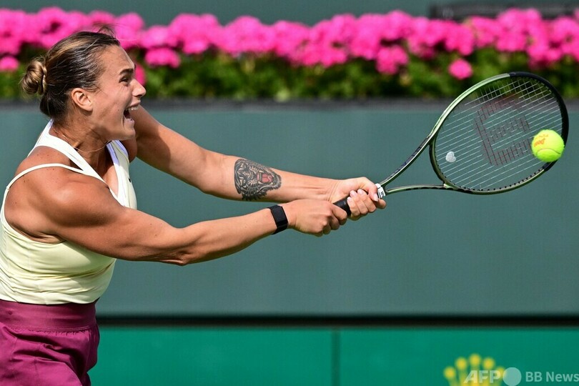 サバレンカ、サッカリ退け初の決勝へ BNPパリバOP