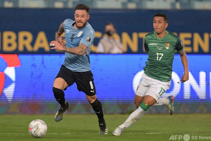 ウルグアイ初勝利 カヴァーニ通算52点目 コパ・アメリカ