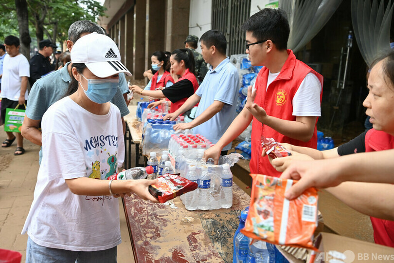 中国で緊急用品の備蓄呼びかけ 日本の災害食「見習う必要」