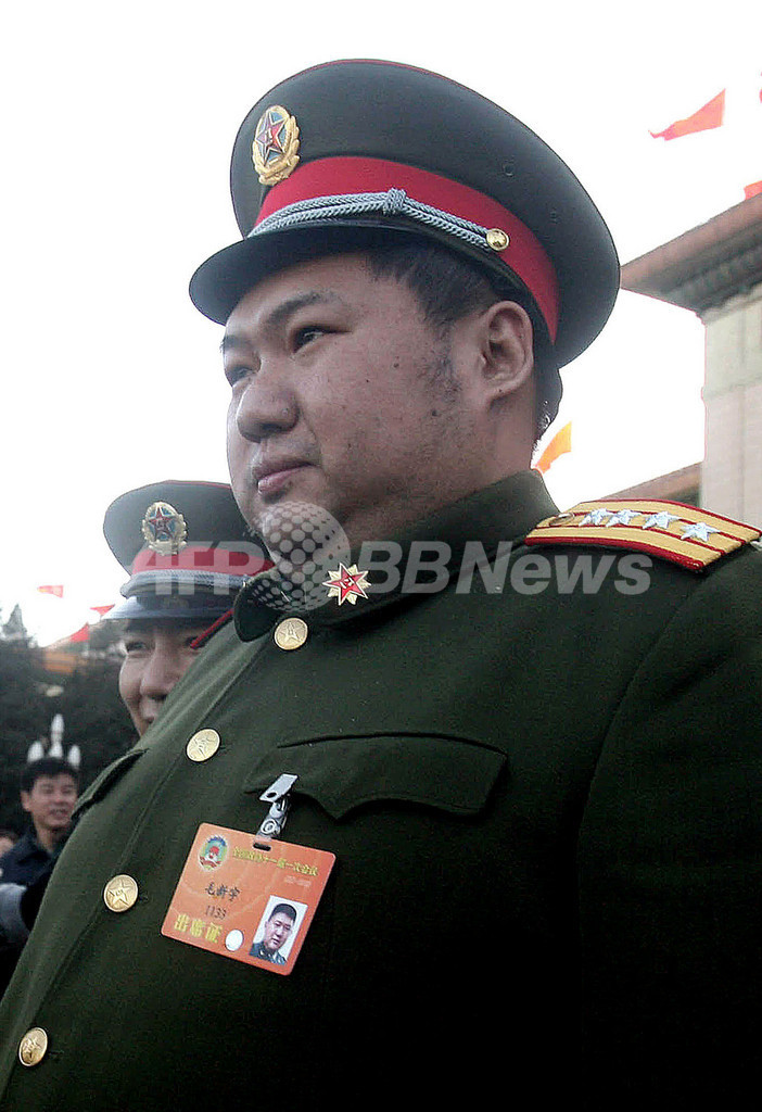 毛沢東の孫が将軍に、最年少39歳