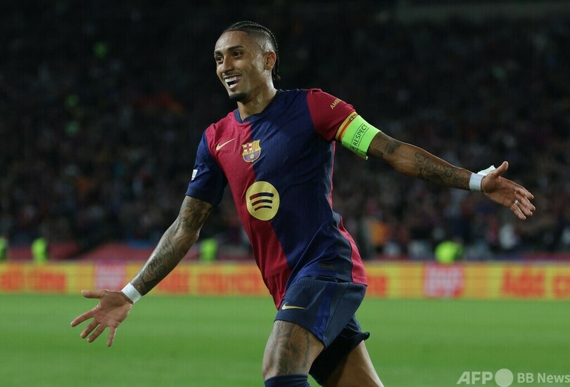 バルセロナがバイエルンに快勝 ラフィーニャがハット 欧州CL