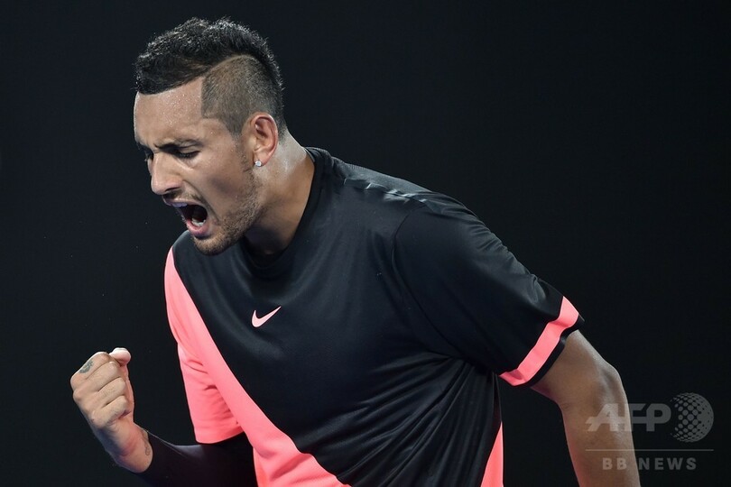 ディミトロフが全豪OP8強、地元期待のキリオスは奮闘及ばず