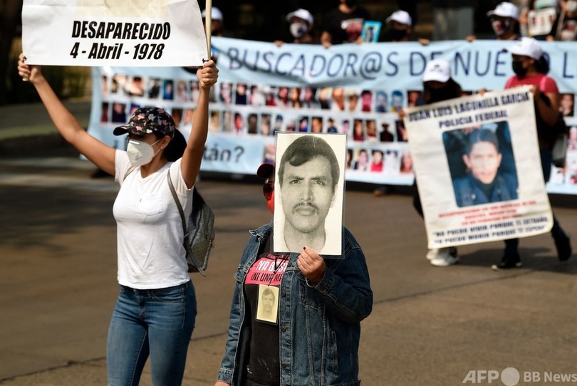 メキシコ行方不明者の母親、母の日に抗議デモ「子どもたちはどこ？」