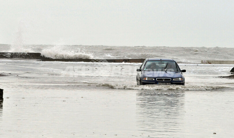 フランス・ベルギーで暴風雨