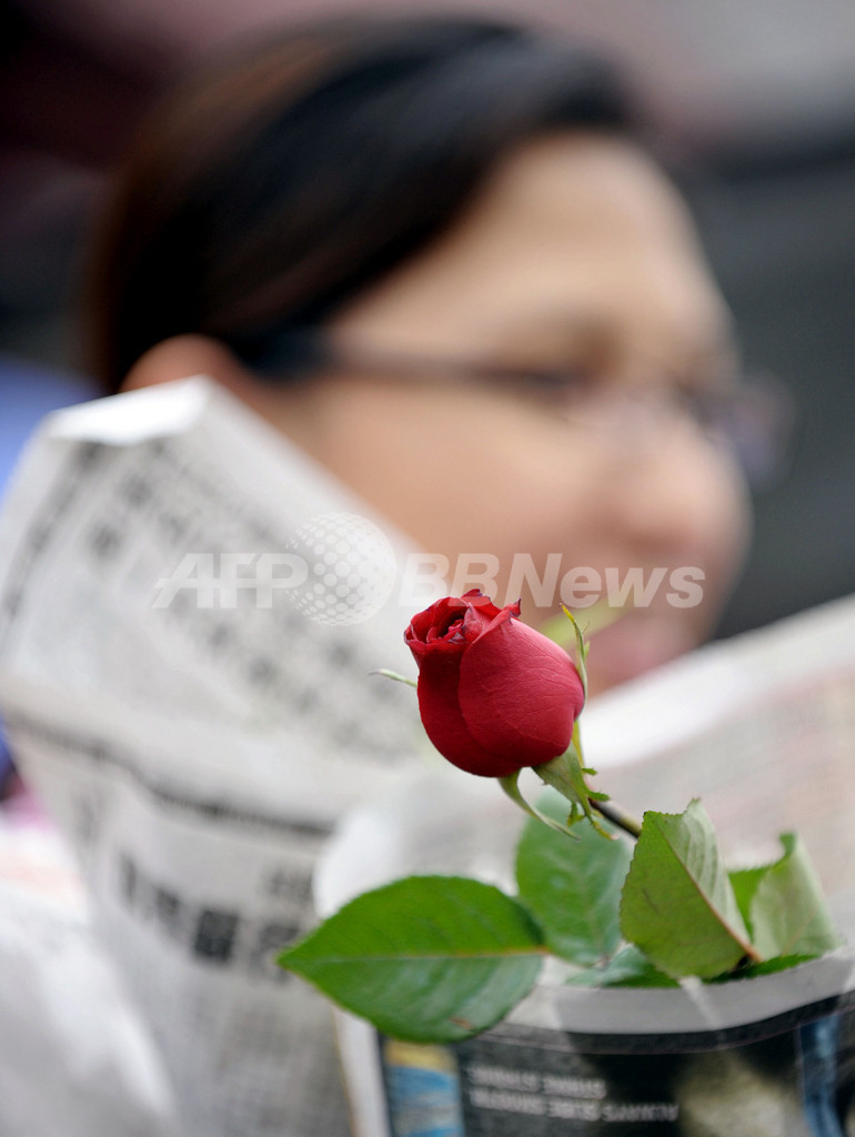 バレンタインデー人気、アジアでも