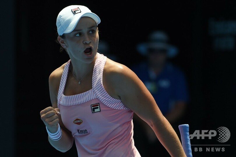 地元期待のバーティがシャラポワ撃破、全豪OP準々決勝進出