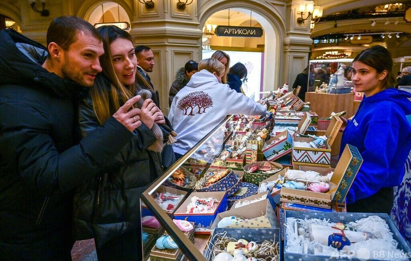ロシア、景気後退入り 2四半期連続のマイナス成長