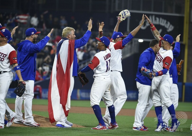プエルトリコ、投手陣とモリーナの活躍でドミニカ共和国撃破 WBC