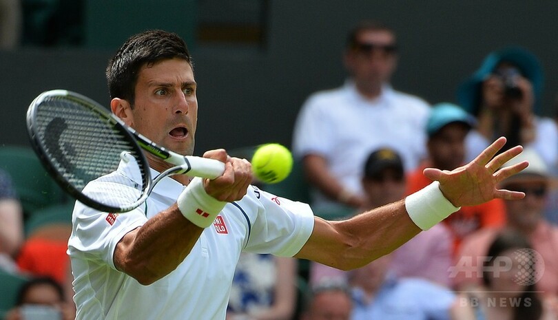 ジョコビッチがウィンブルドン初戦突破、コーチング疑惑に憤る 