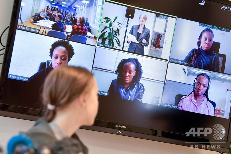 アフリカの環境活動家にも注目を、グレタさんらが記者会見