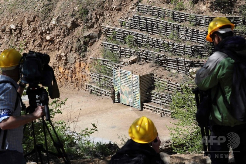 カメラが捉えた北朝鮮核実験場の廃棄 写真40枚 国際ニュース afpbb news